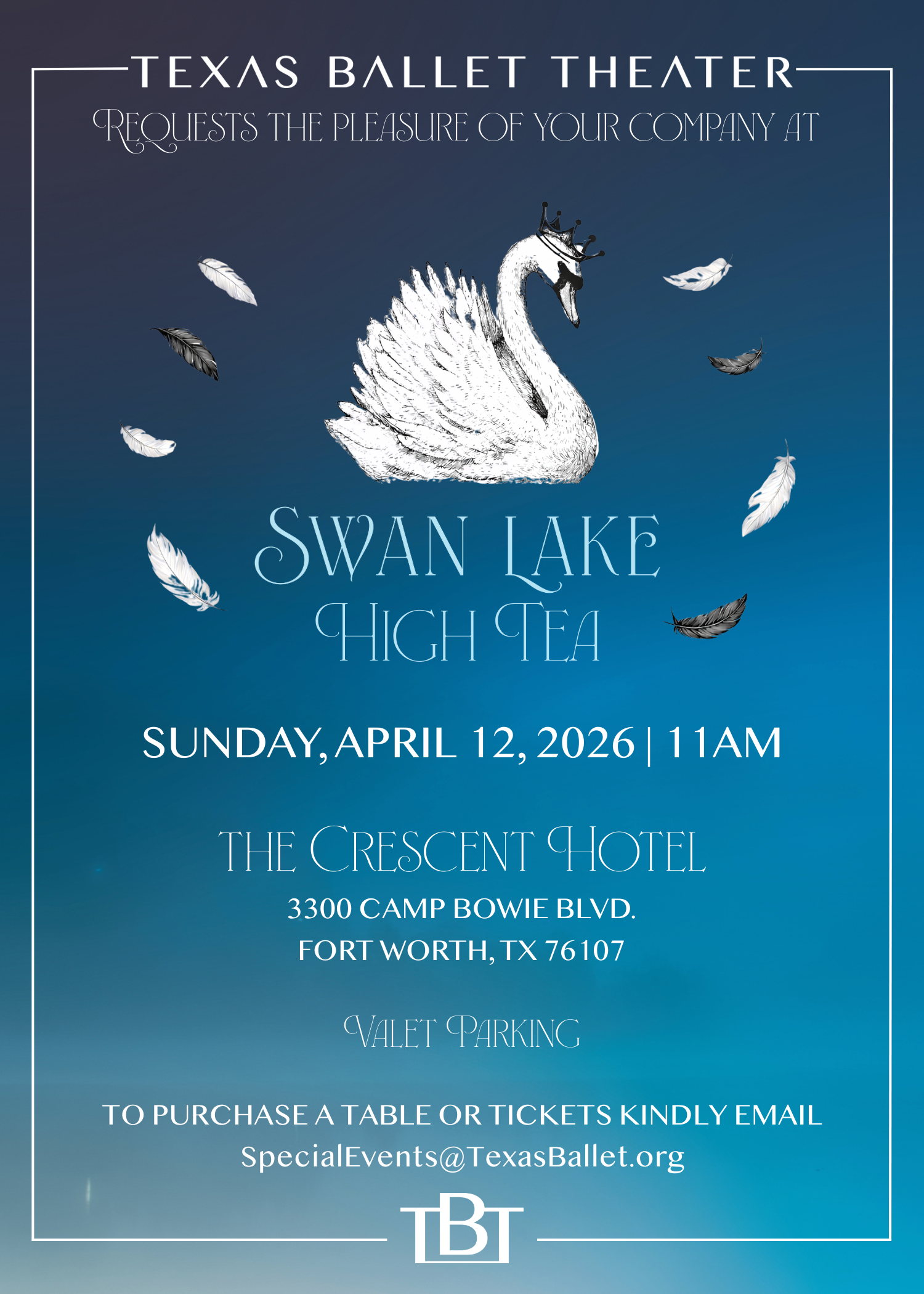 Swan Lake High Tea 2026 image