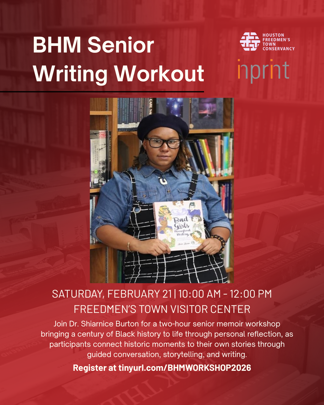Inprint HFTC Black History Month Writing Workout image