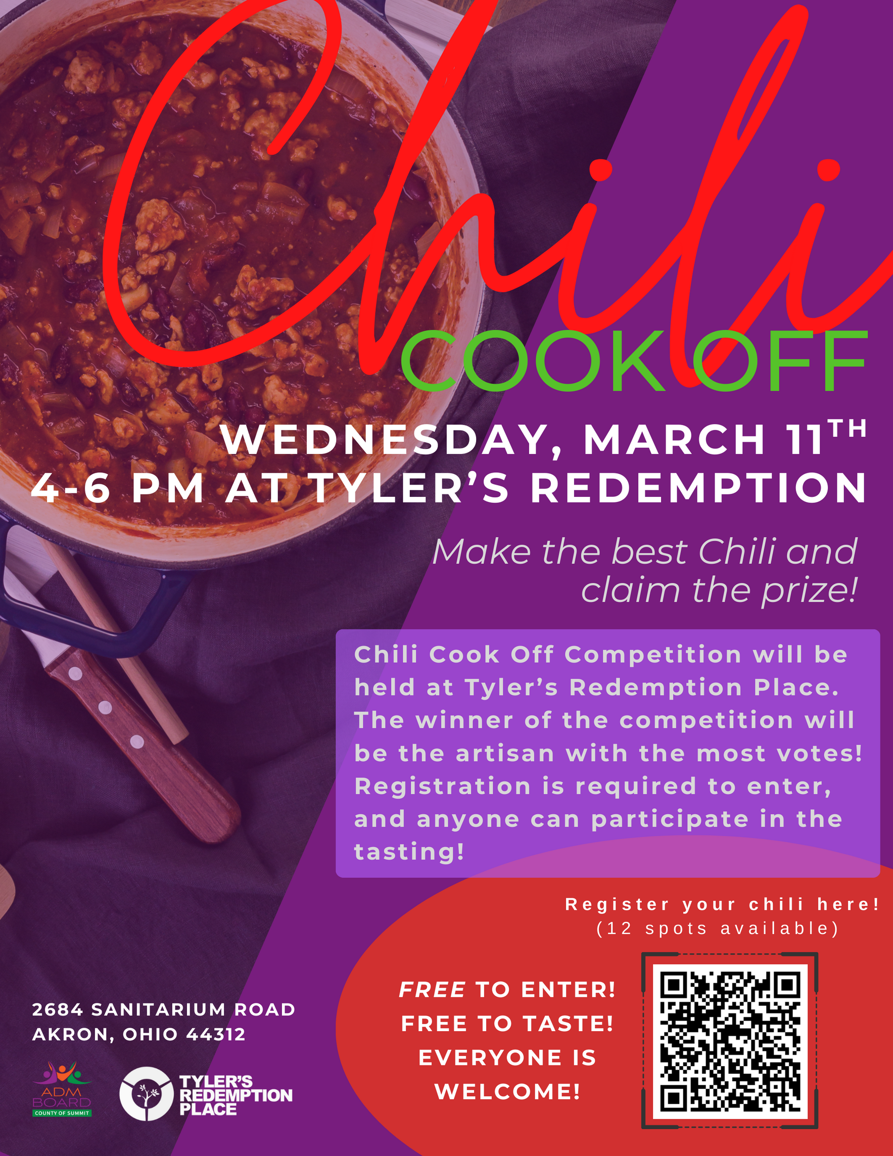 Chili Cook-off Competition! image