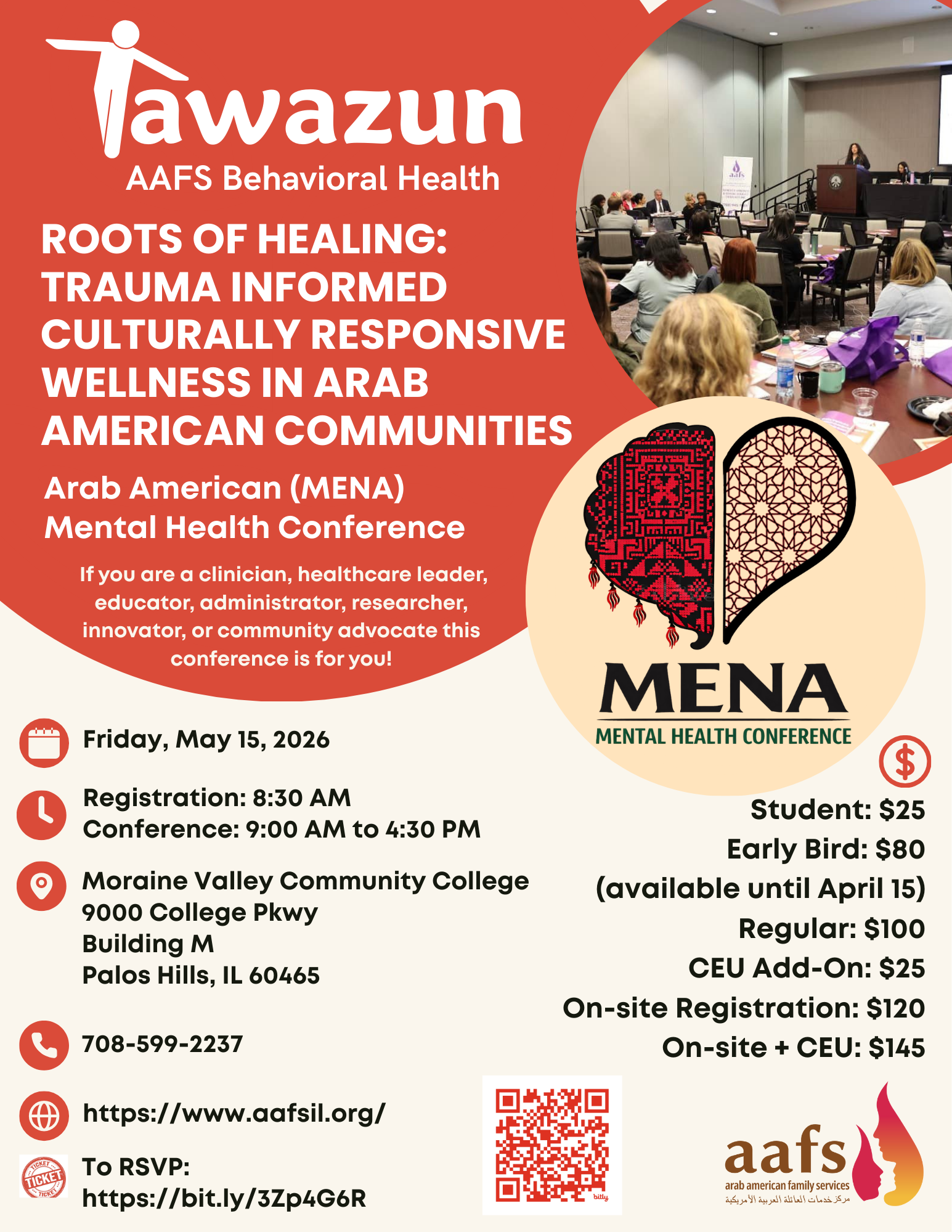 TAWAZUN: ARAB AMERICAN MENTAL HEALTH CONFERENCE  image