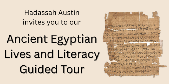 West - GSW - Austin - Ancient Egyptian Lives and Literacy - 2026 image
