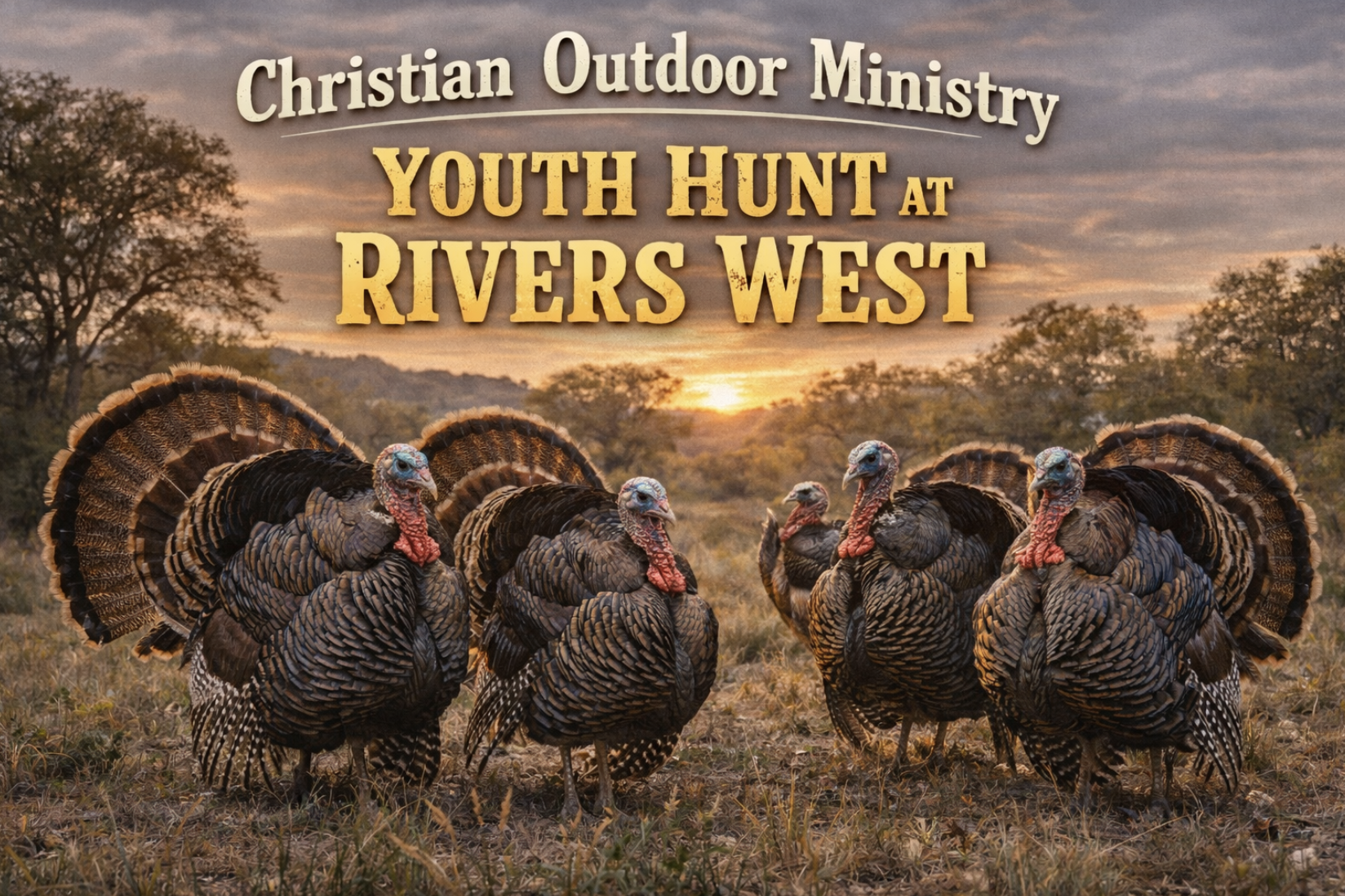 COM Youth Turkey Hunt at Rivers West - Mar. 20-22 image