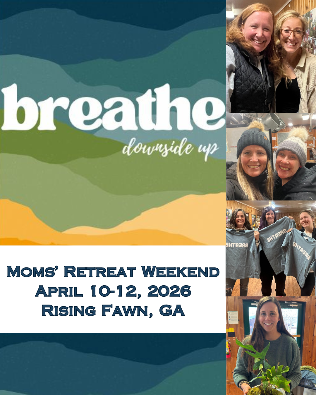 Breathe Moms' Retreat Weekend image