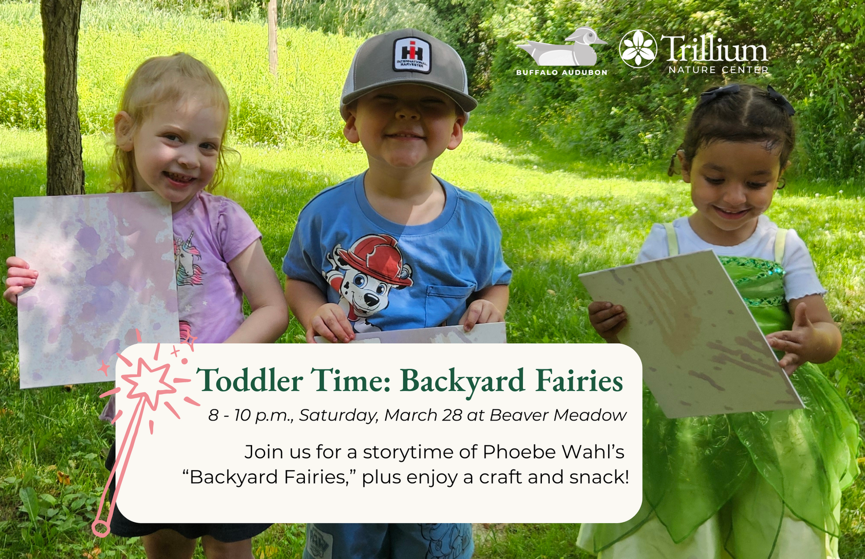 Toddler Time - Backyard Fairies image
