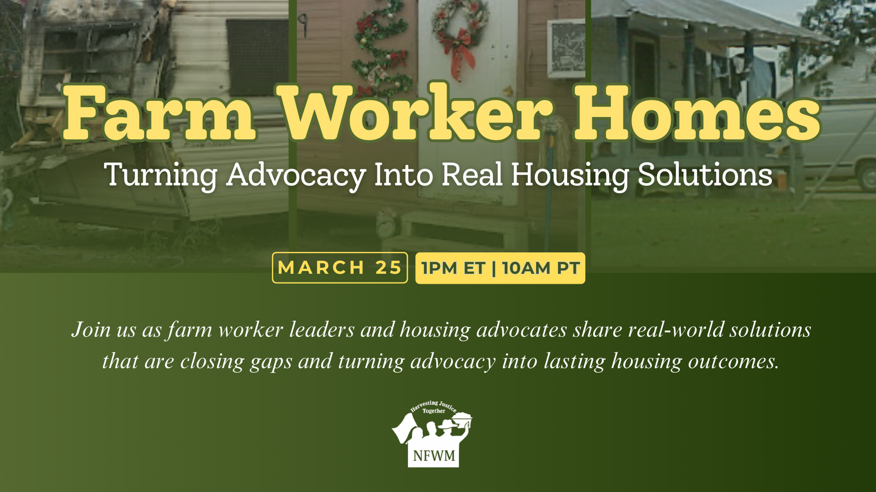 Webinar - Farm Worker Homes: Turning Advocacy into Real-World Housing Solutions image