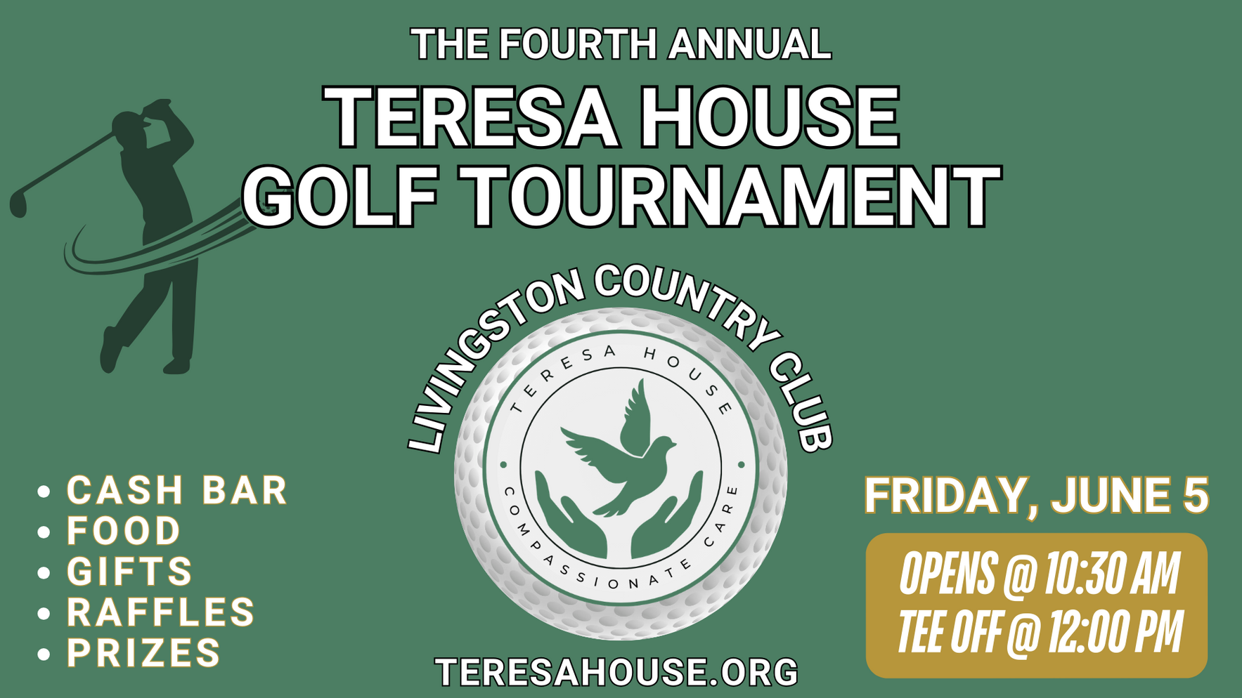 The Fourth Annual Teresa House Golf Tournament image