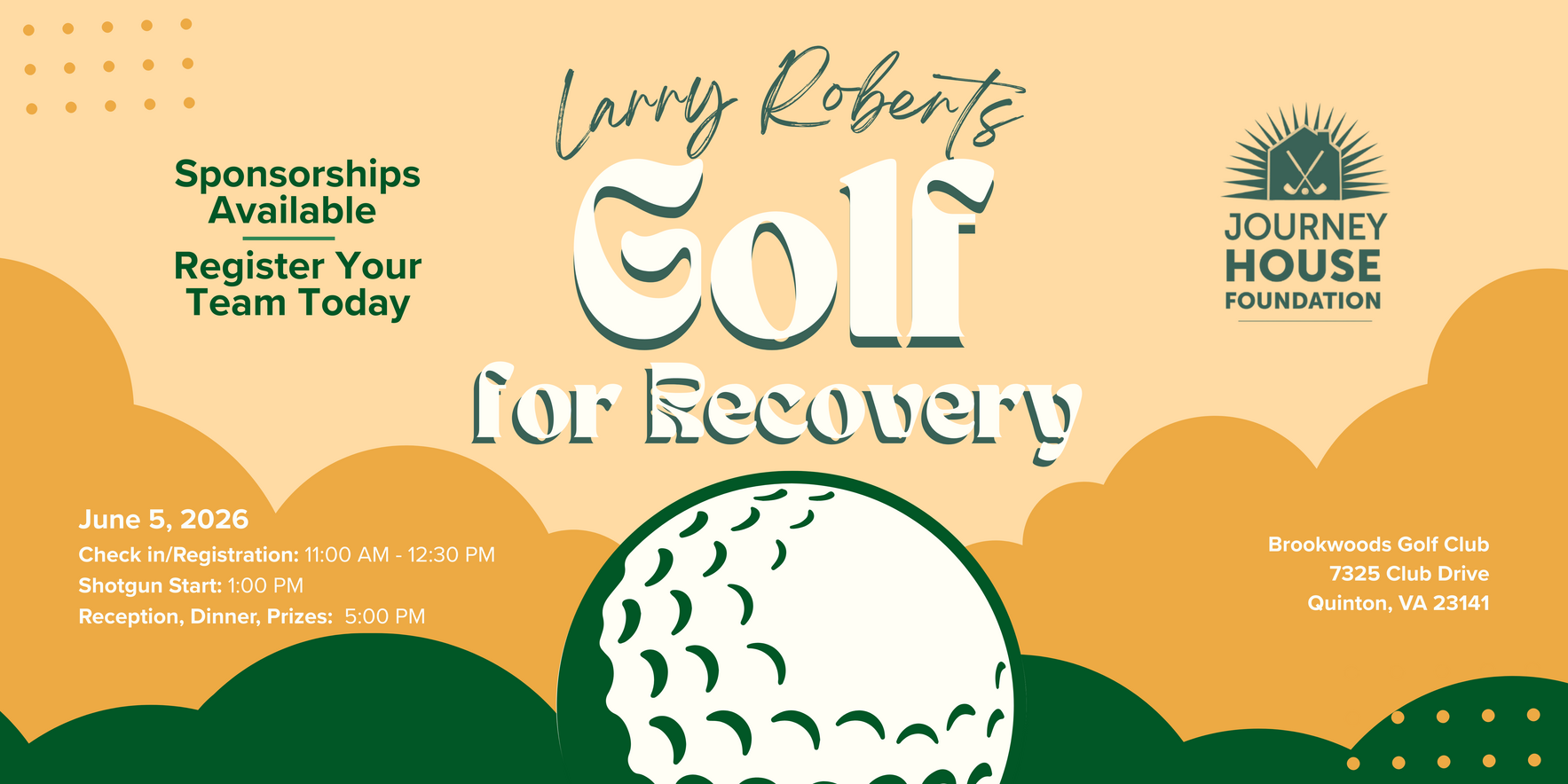 2026 Larry Roberts Golf for Recovery Tournament image
