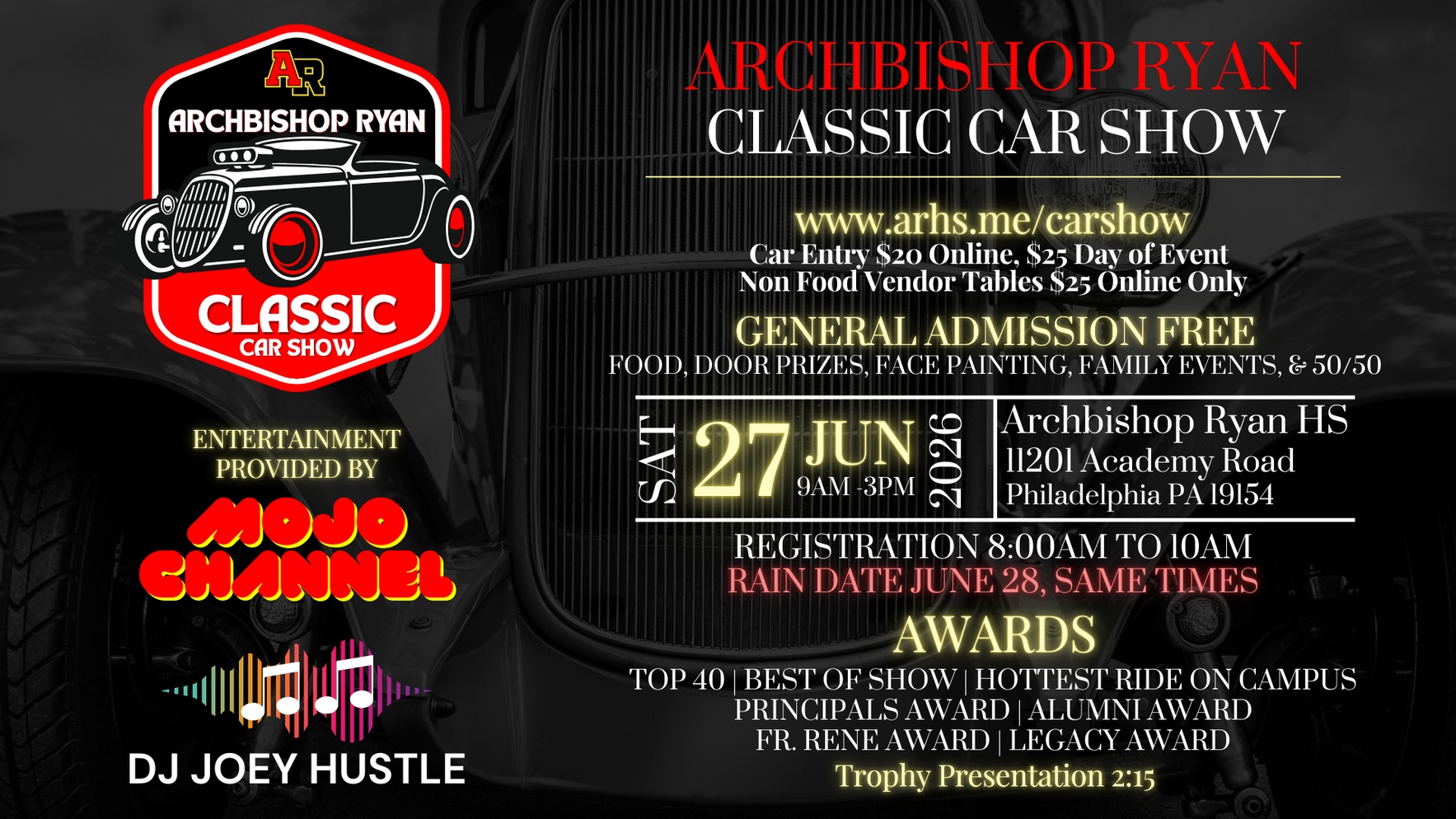 2026 Archbishop Ryan Classic Car Show image