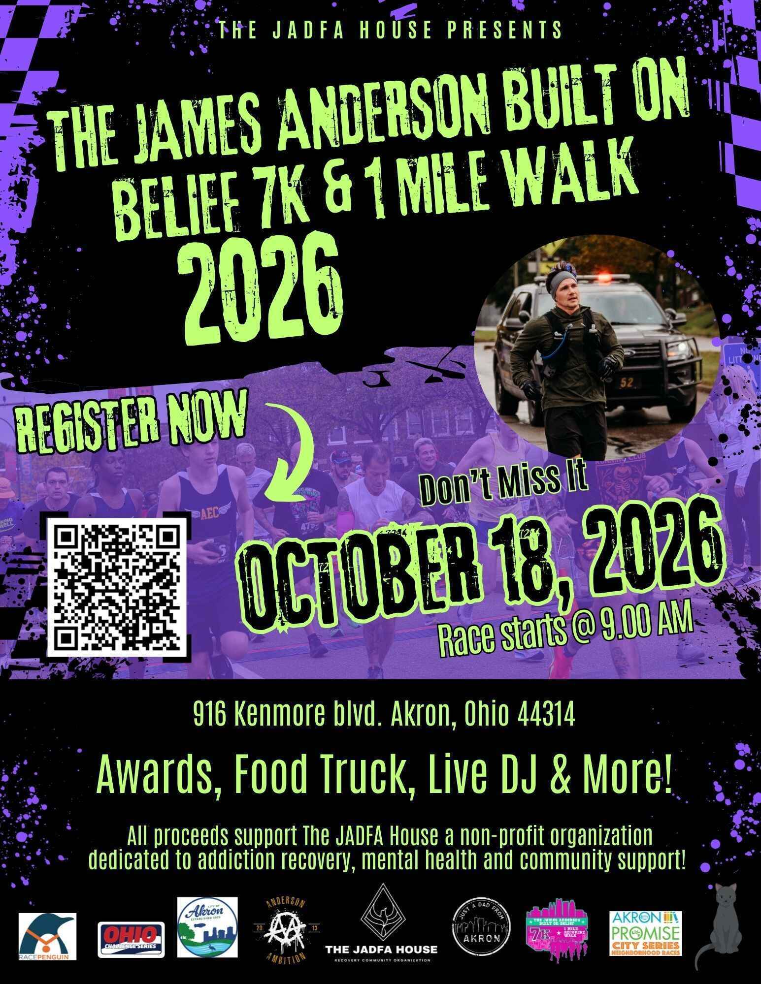 The James Anderson Built on Belief 7k & 1 Mile Walk - 2026 image