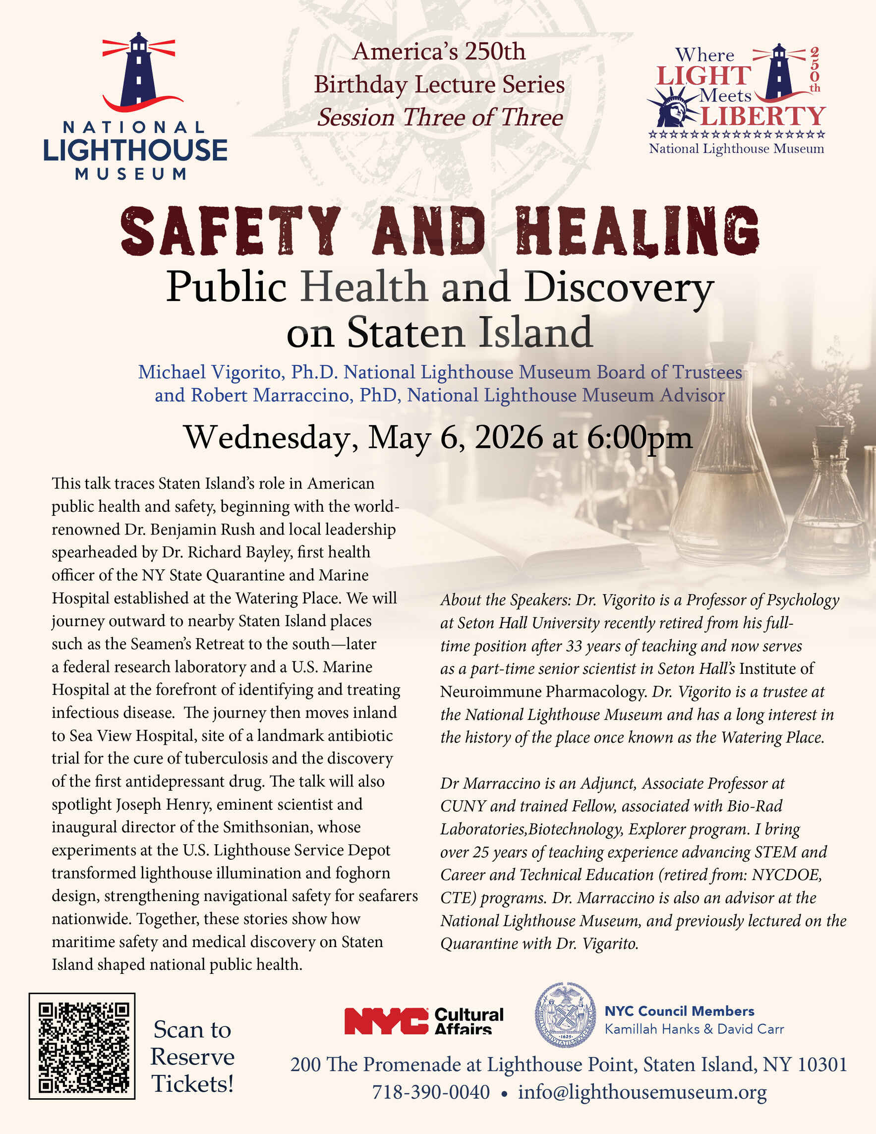 Safety and Healing Public Health and Discovery on Staten Island image