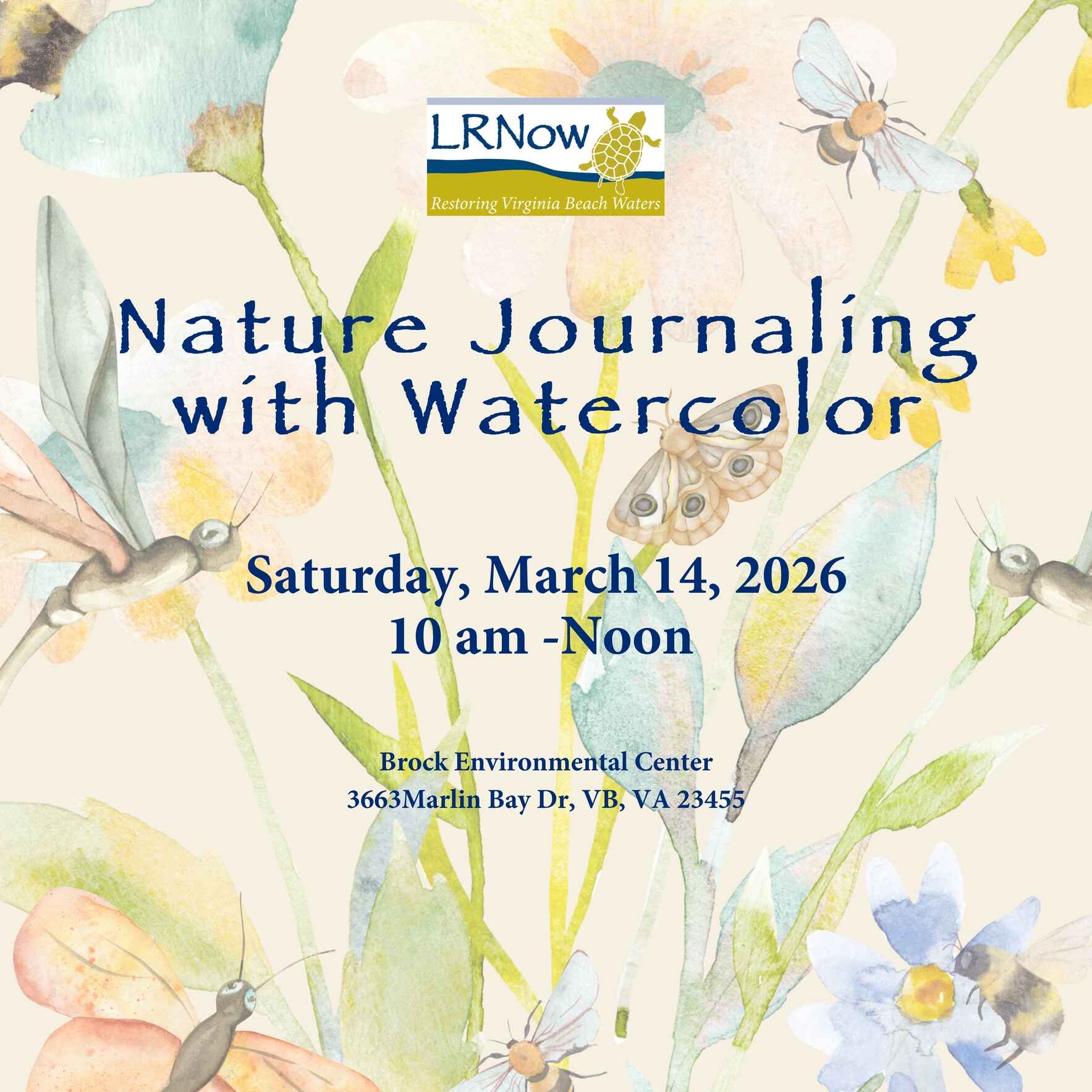 Nature Journaling with Watercolor image