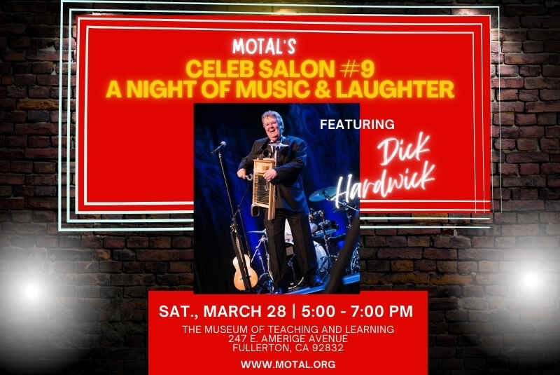 Celeb Salon Dinner & Speaker #9 with Dick Hardwick image