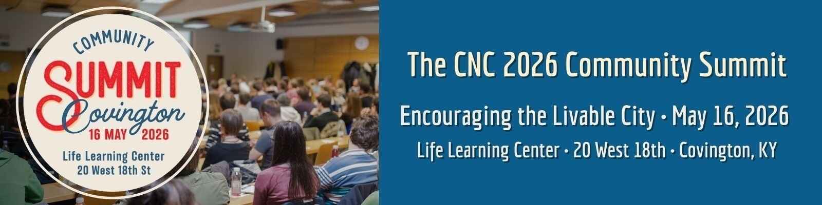 CNC 2026 Community Summit: Encouraging the Livable City image