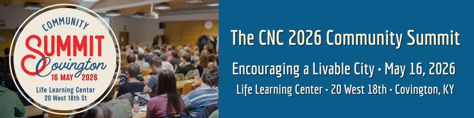 CNC 2026 Community Summit: Encouraging the Livable City image