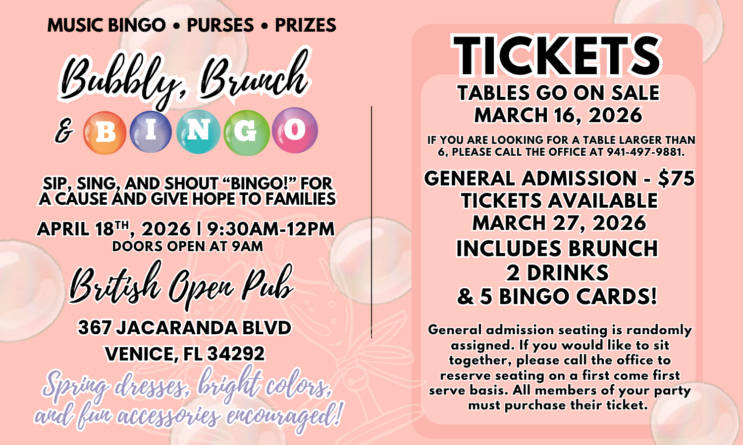 Bubbly, Brunch & Bingo image