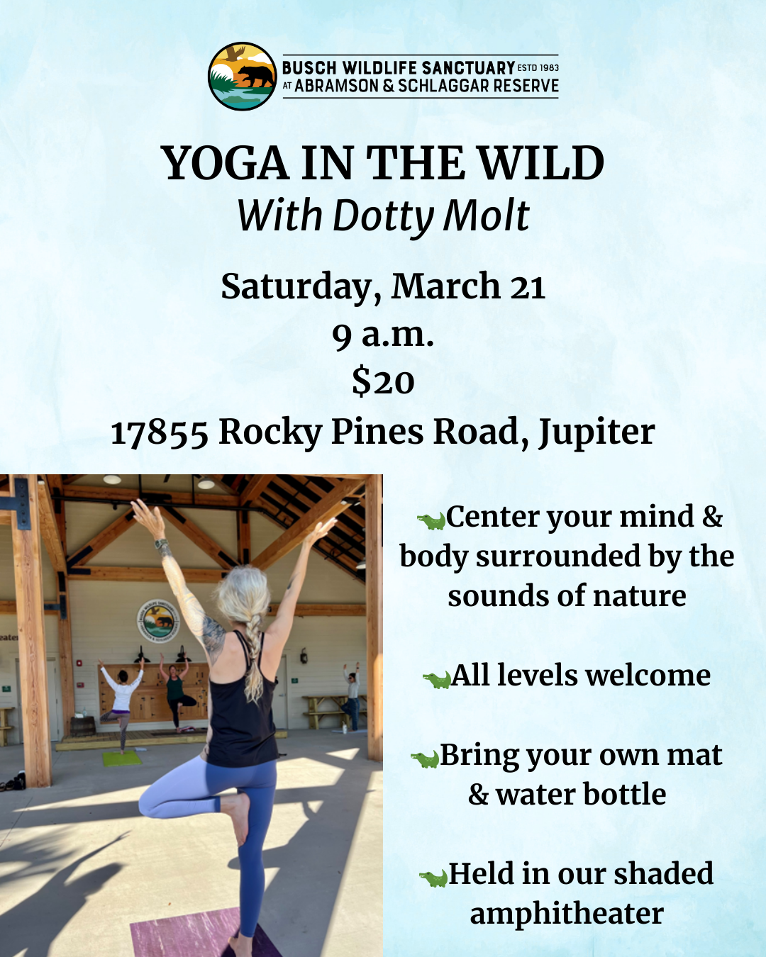 Yoga in the Wild - March 2026 image