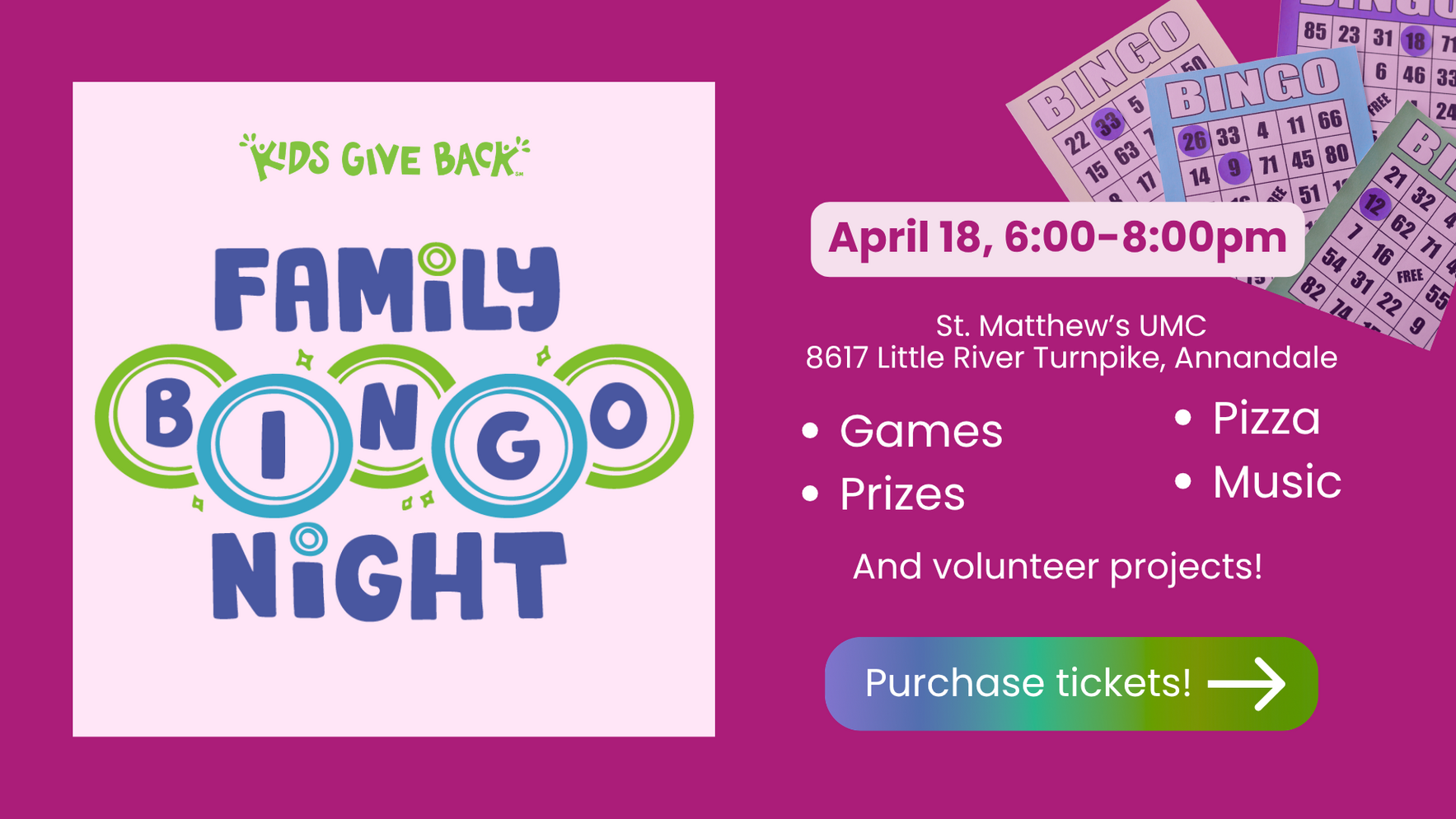 Family Bingo & Volunteer Night 2026 image