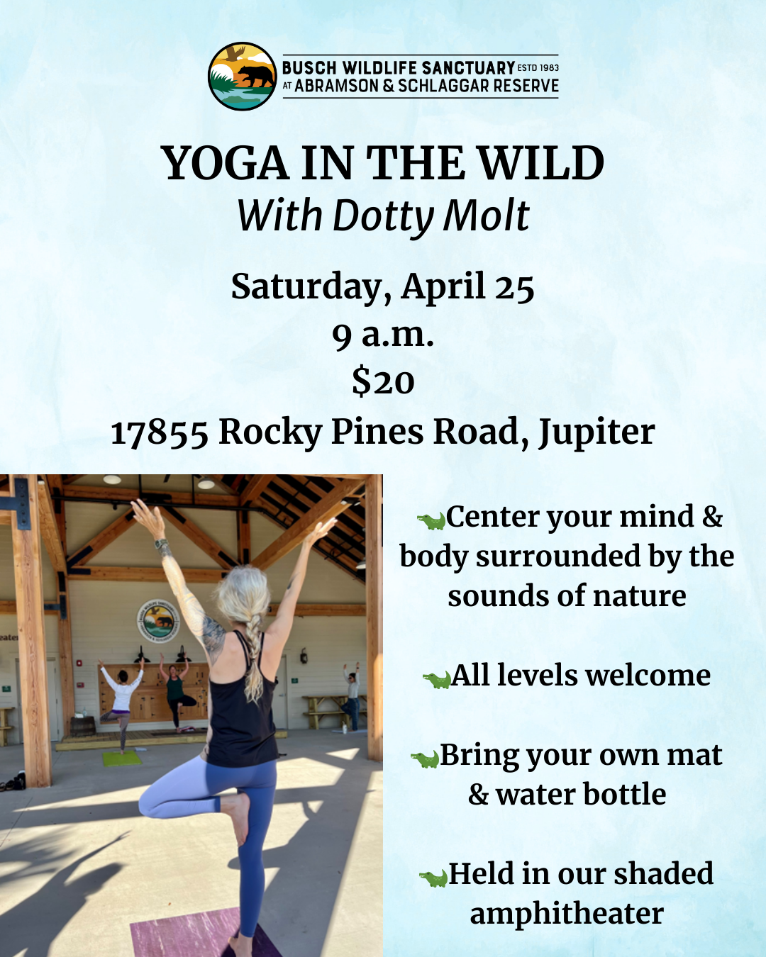 Yoga in the Wild - April 2026 image