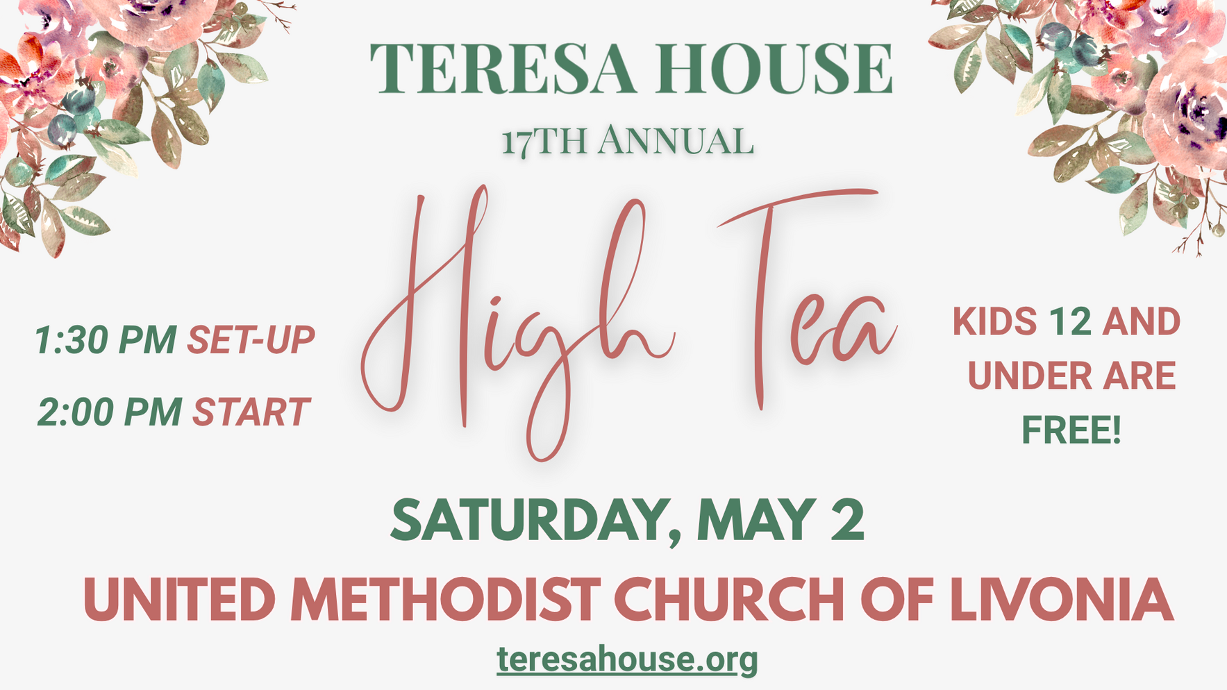 17th Annual High Tea image