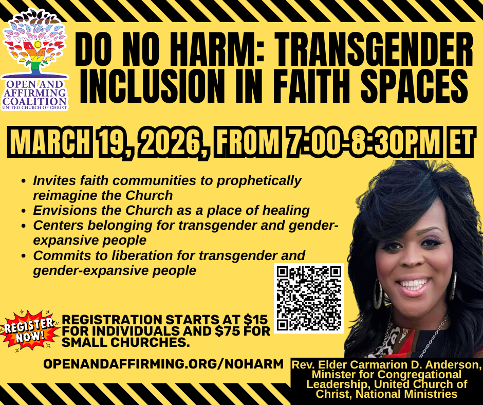 Webinar: DO NO HARM- Transgender Inclusion in Faith Spaces image