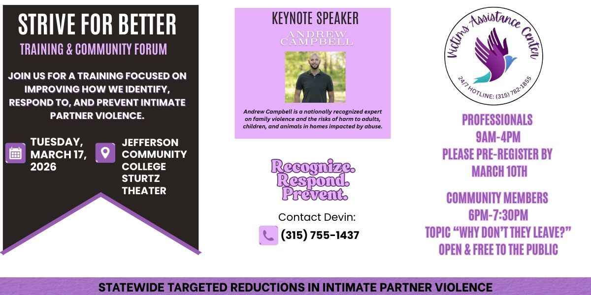STRIVE For Better Training & Community Forum image