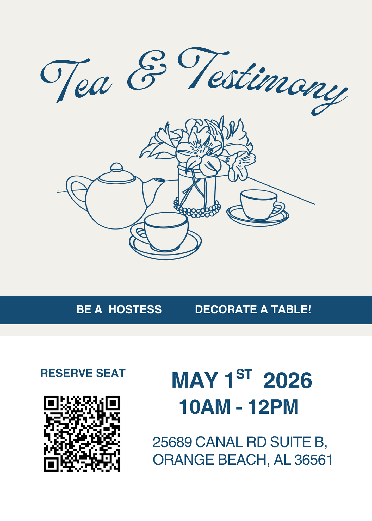 Tea & Testimony 2026  image