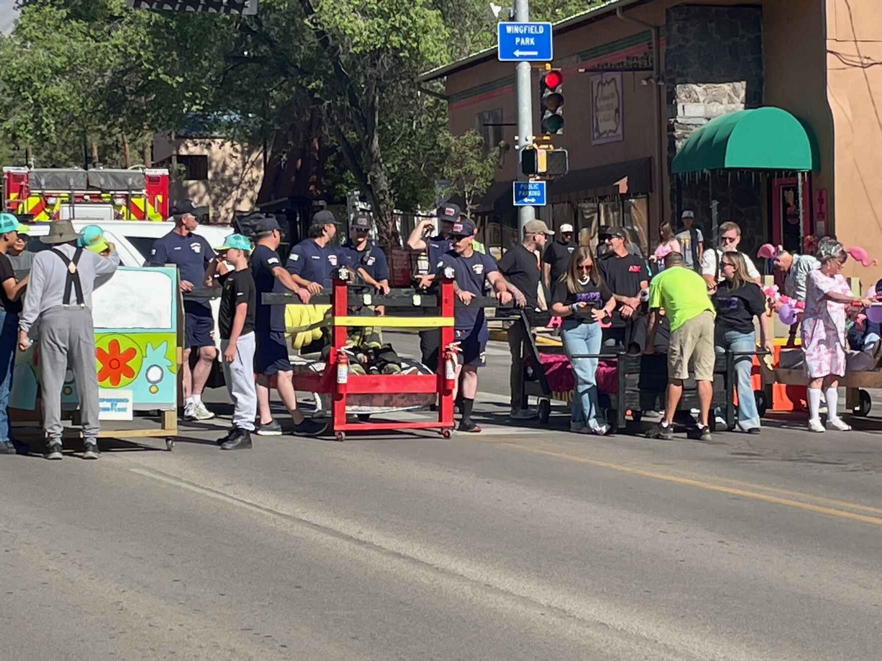 The Great High Mountain Bed Race image