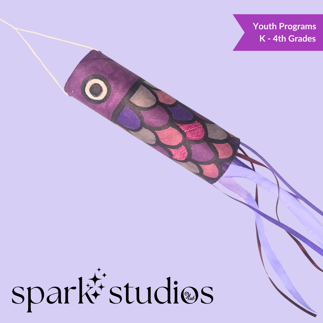 '26 March Spark Studios | Flying Fish Kites | K - 4th Grades image
