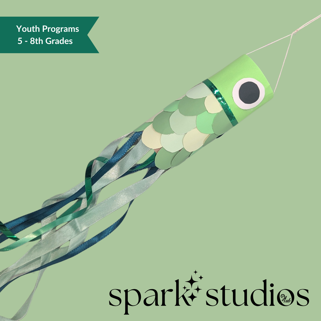 '26 March Spark Studios | Flying Fish Kites | 5 - 8th Grades image