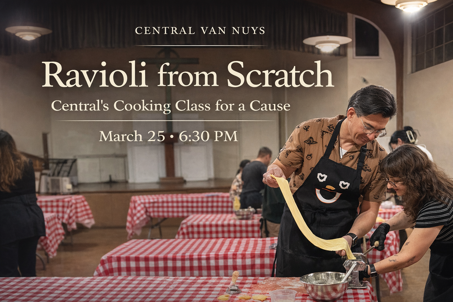 Ravioli from Scratch: Central’s Cooking Class for a Cause image