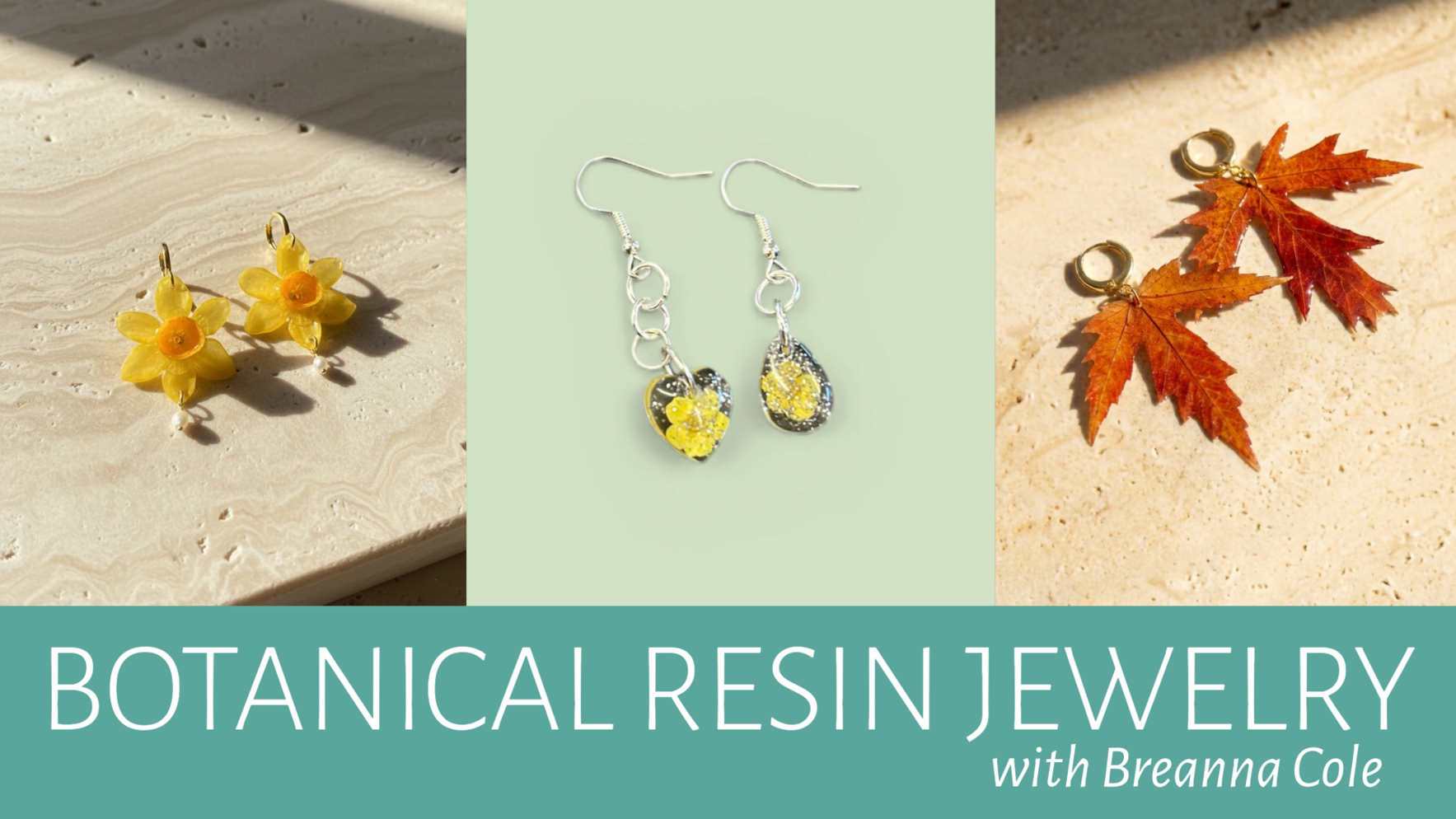 Botanical Resin Jewelry image