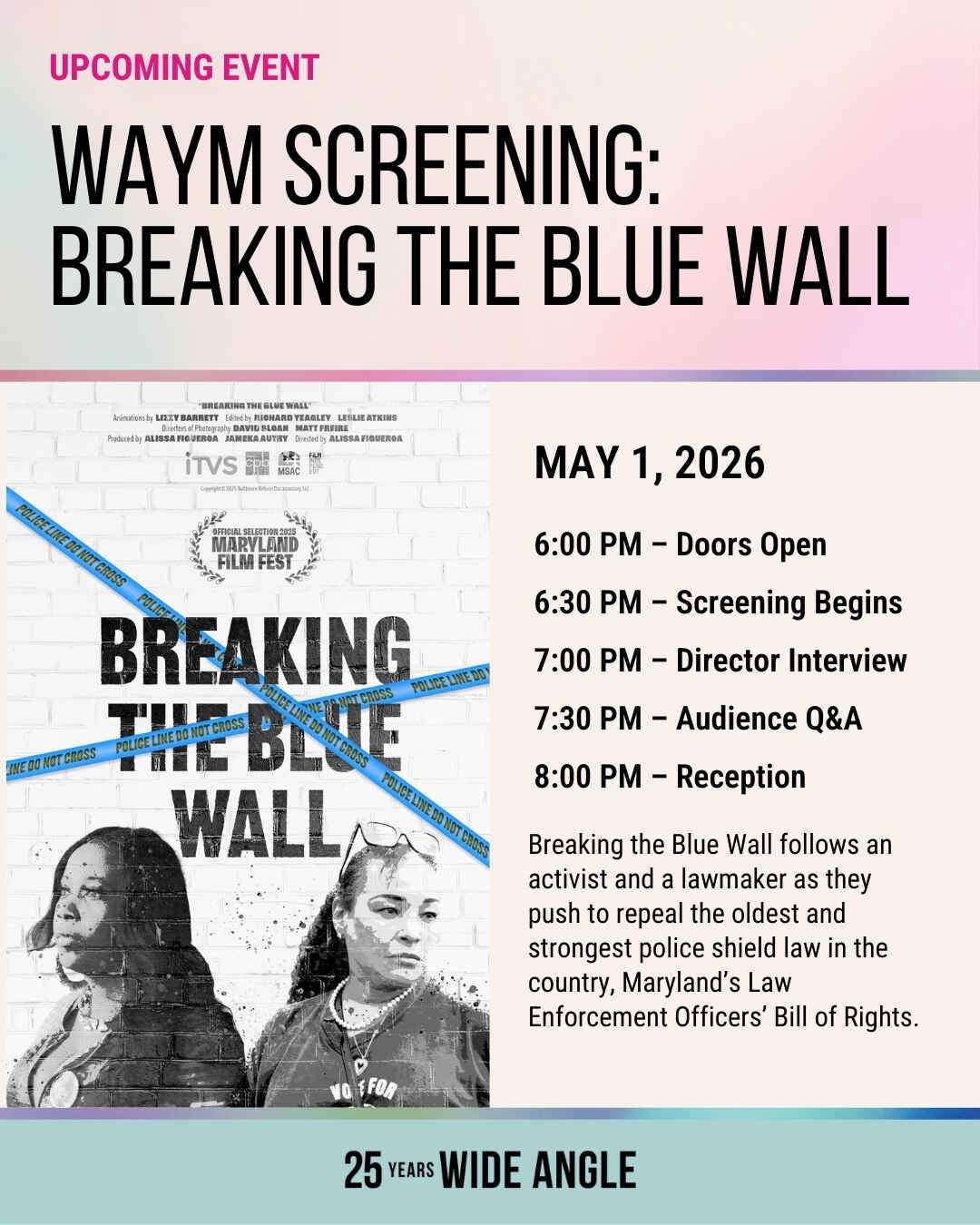 Breaking the Blue Wall image