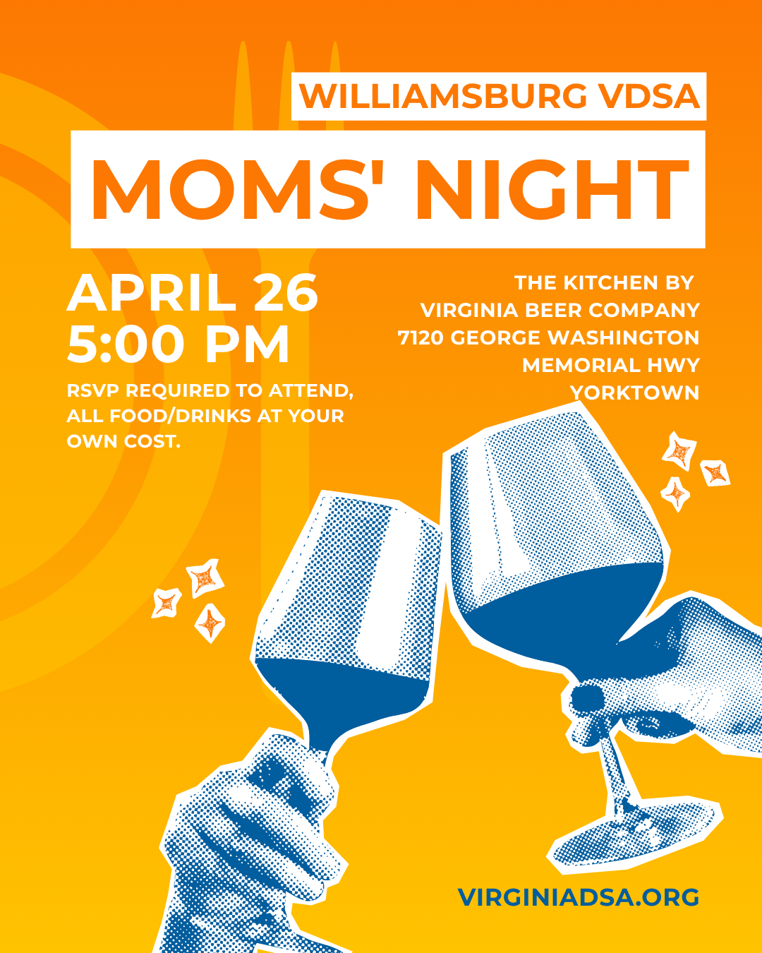 Williamsburg/ Peninsula Mom's Night Out image