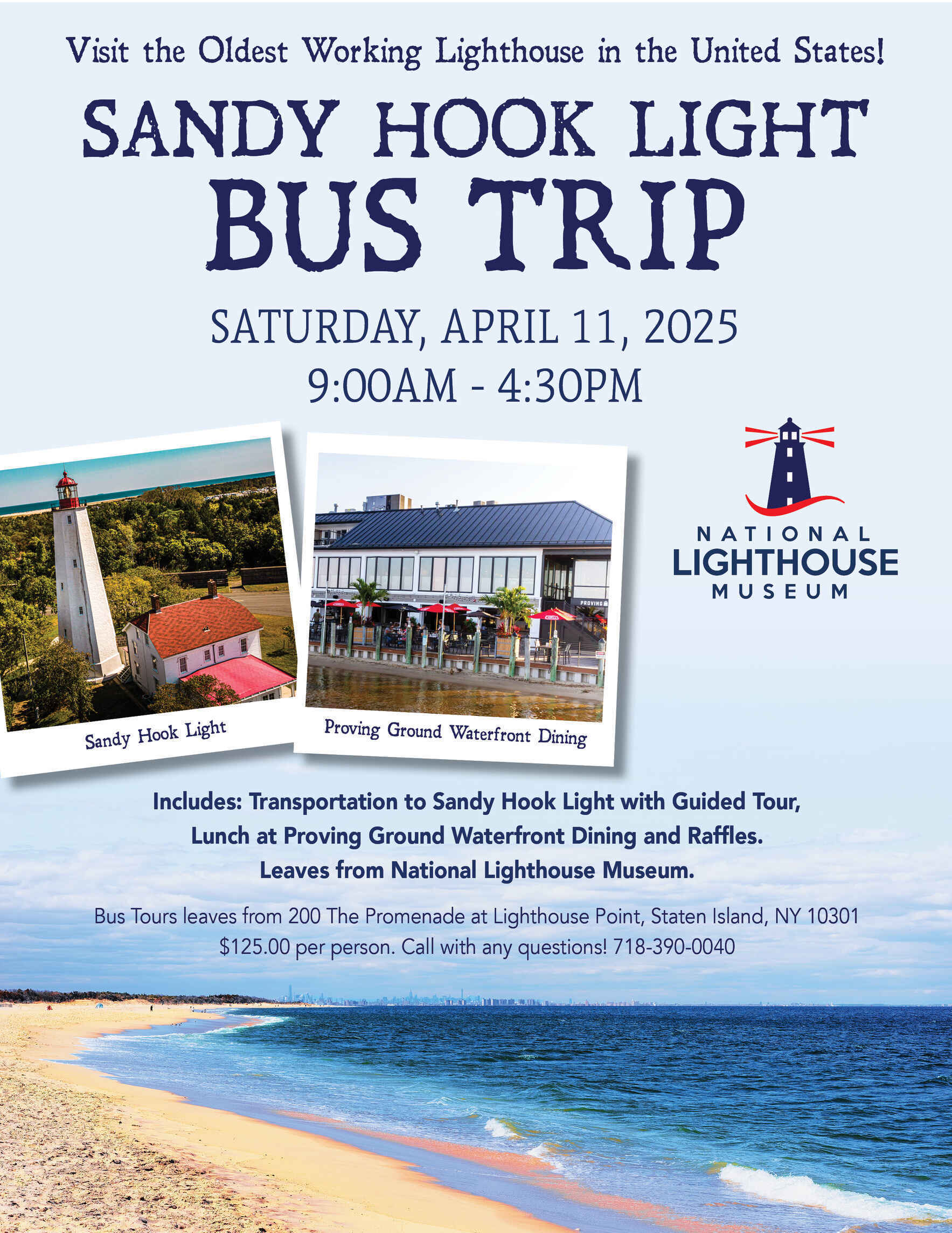 Sandy Hook Light Bus Tour image