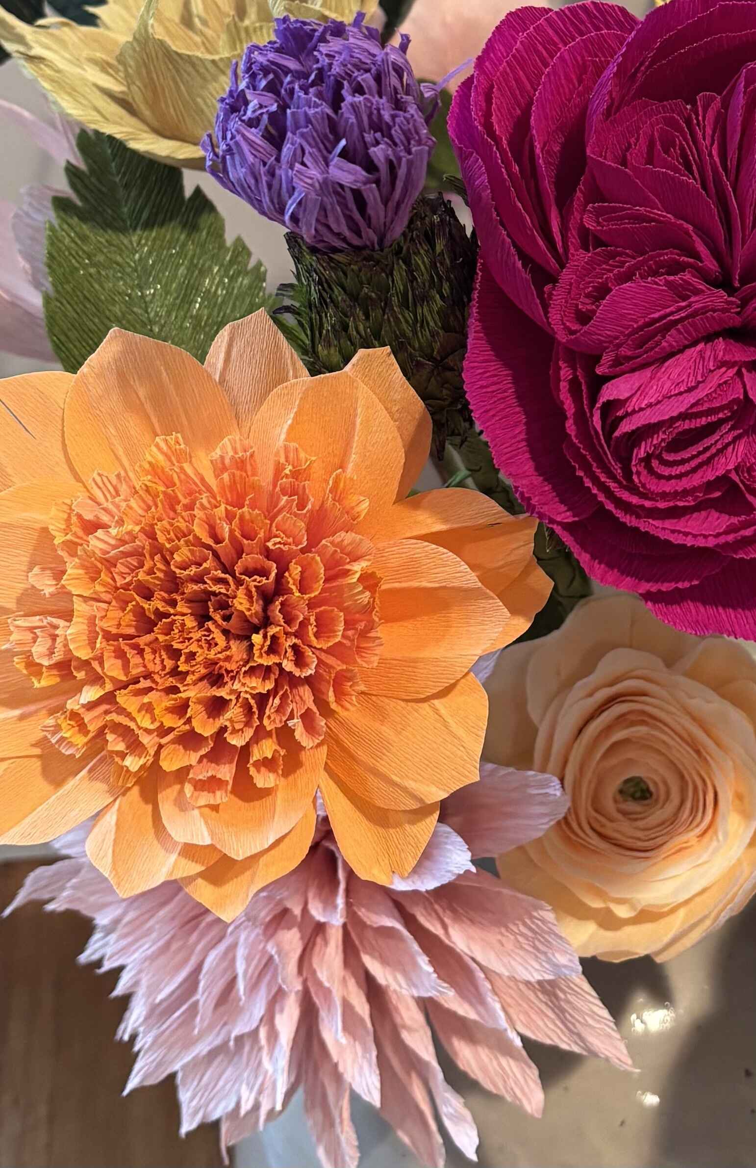 Crepe Paper Flower Workshop image