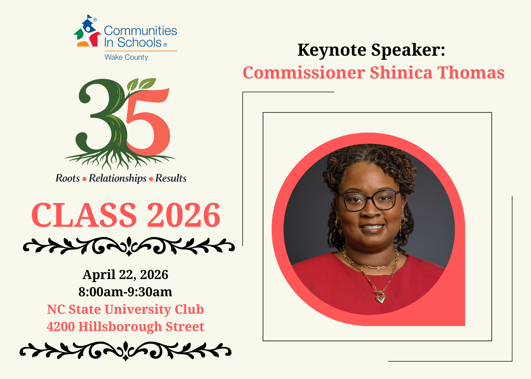 CLASS 2026:  Roots, Relationships, & Results image