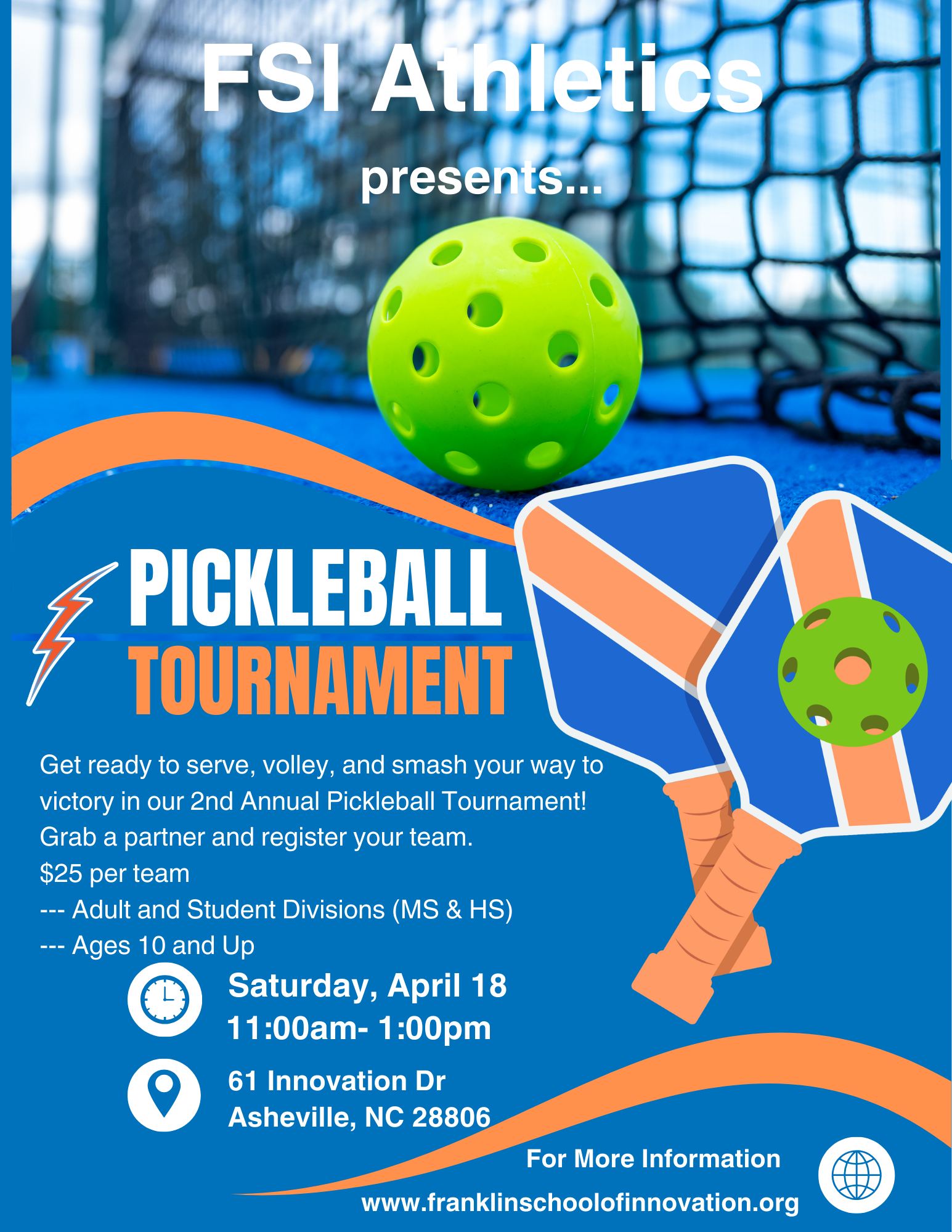 FSI PickleBall Tournament image