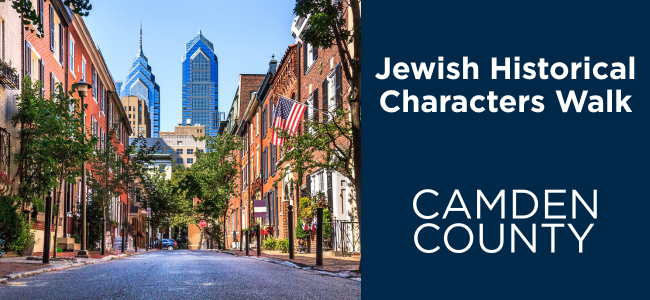 SNJ: Camden Co. - Jewish Historical Characters Walk - 2026 image