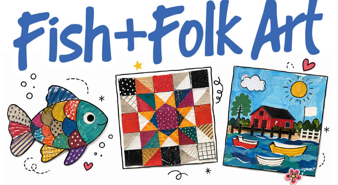 Summer Art Camp: Fish + Folk Art image