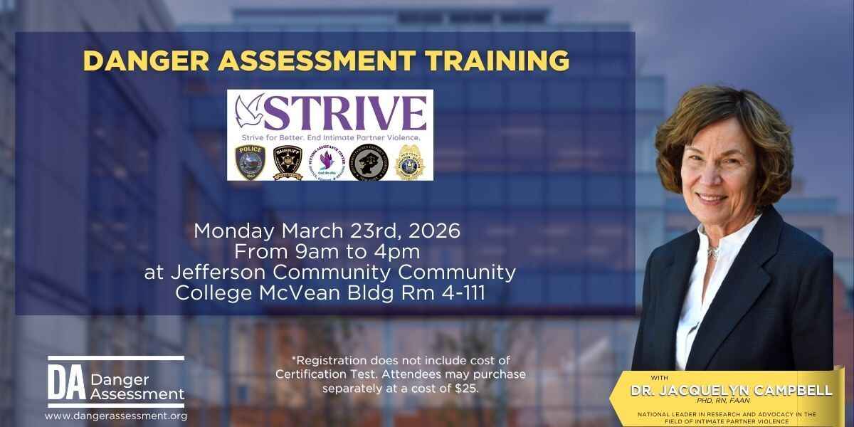 STRIVE Presents: Danger Assessment Training image