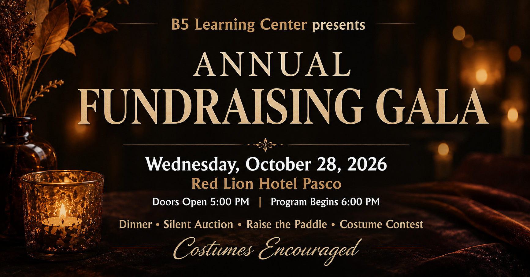 B5 Annual Fundraising Gala 2026 image