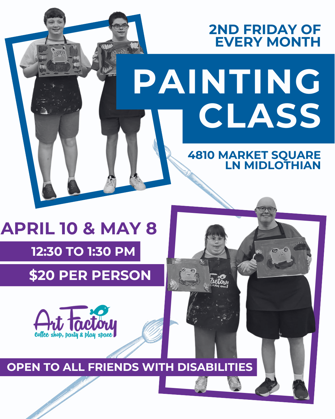 Richmond - Painting Classes at The Art Factory, Spring 2026 image