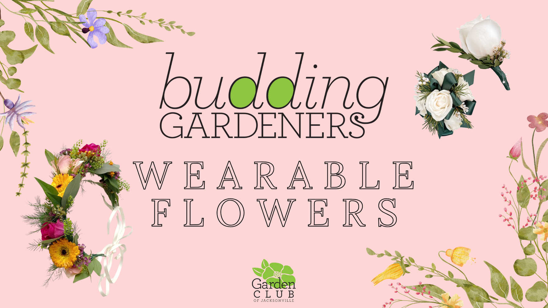 Budding Gardeners: Wearable Flowers image