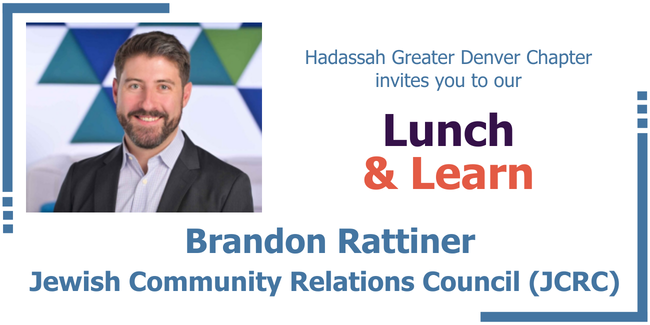 West - DMR - Greater Denver - Lunch and Learn with Brandon Rattiner of JCRC - 2026 image