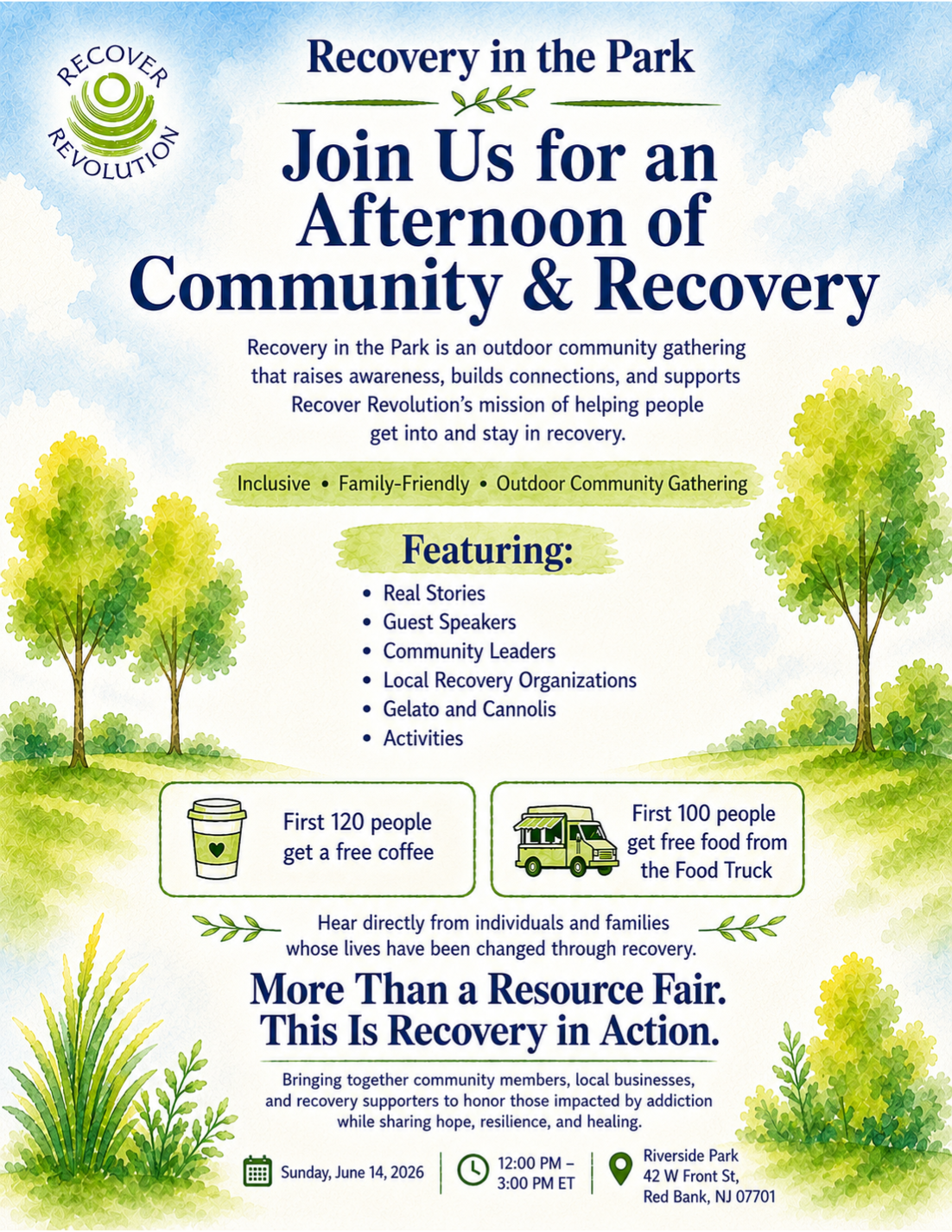 Recovery in the Park - Recover Revolution image