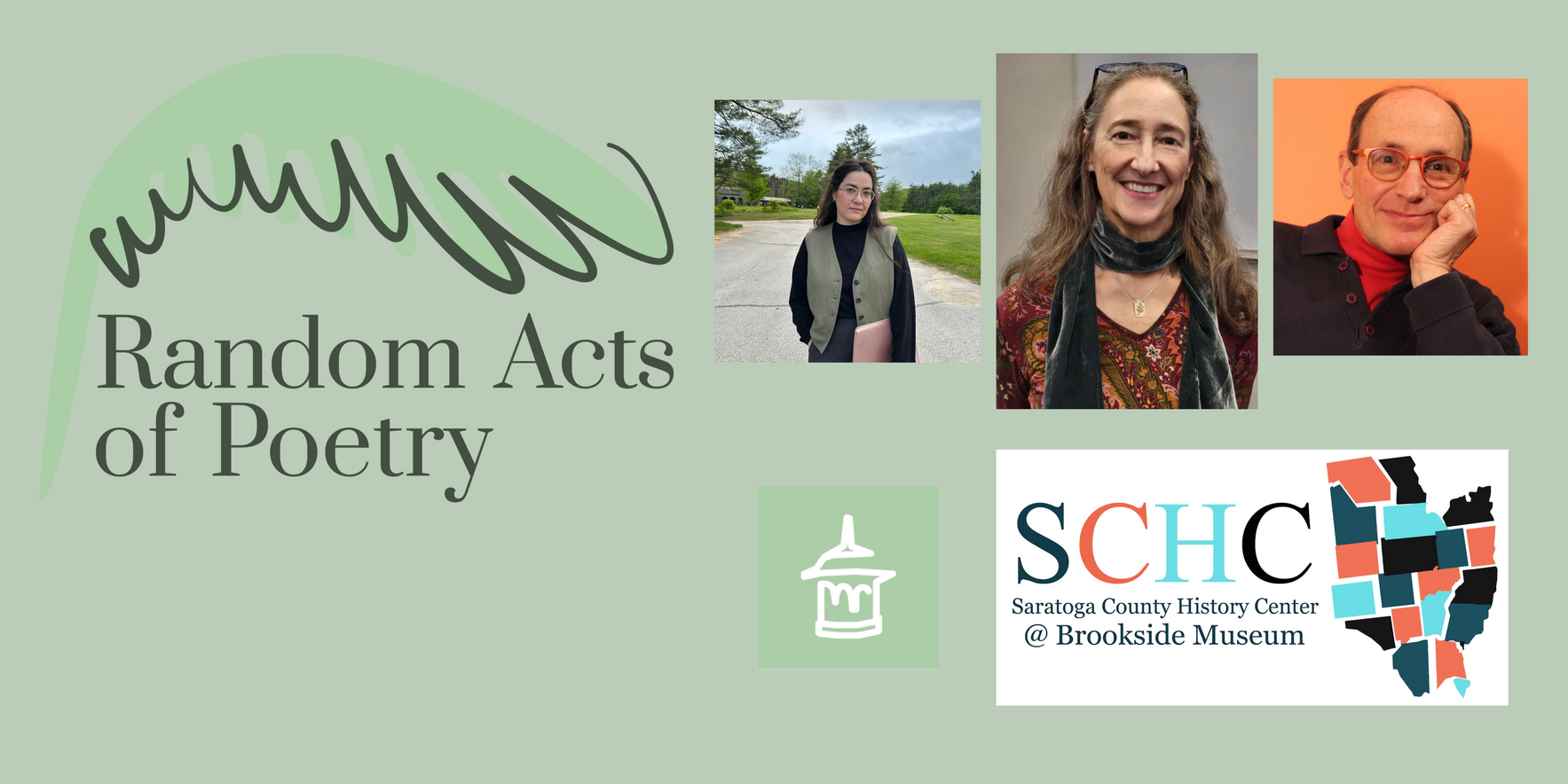 Random Acts of Poetry: Readings by Jay Rogoff, Hajar Hussaini and Barbara Ungar image