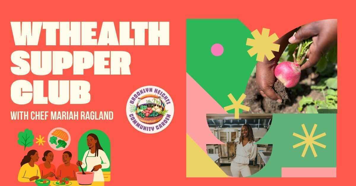 WTHealth Community Dinner and Town Meeting image