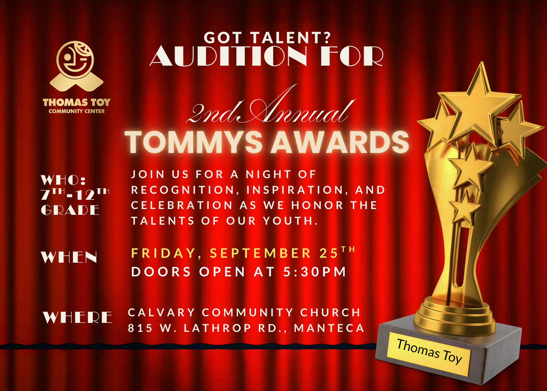 2nd Annual Tommy Awards image