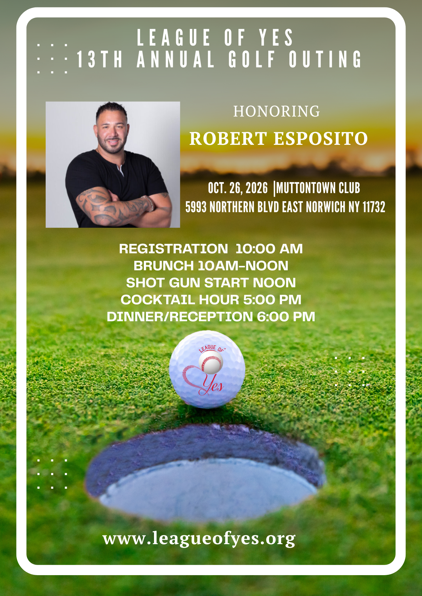 LEAGUE OF YES - 13TH ANNUAL GOLF OUTING image