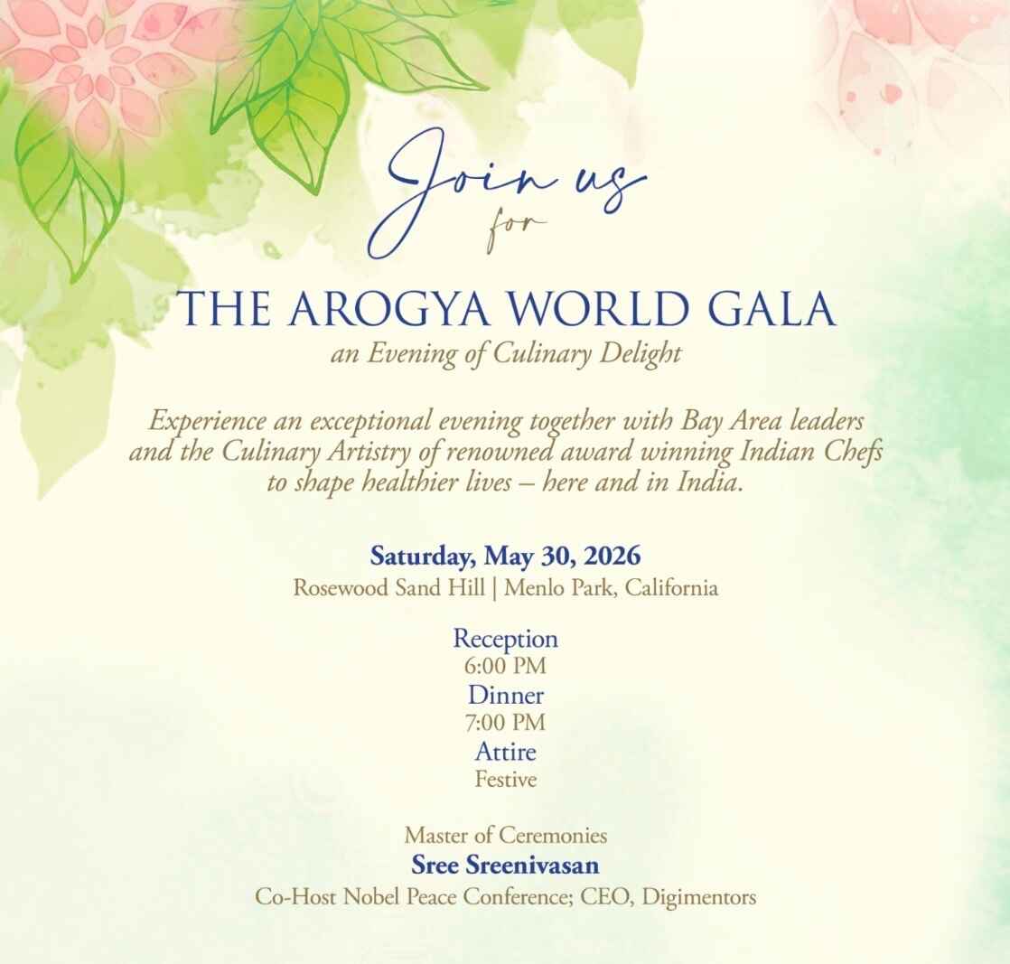 Arogya World Gala 2026 - Rosewood Hills image